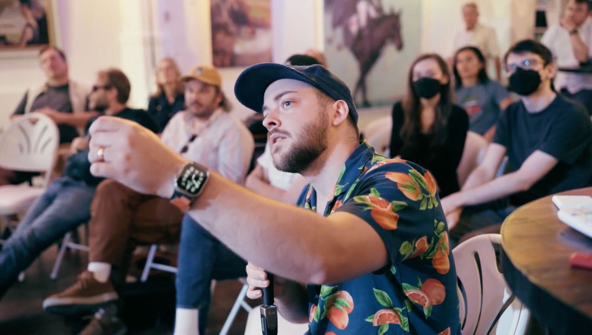 White Rabbit Event Crowd